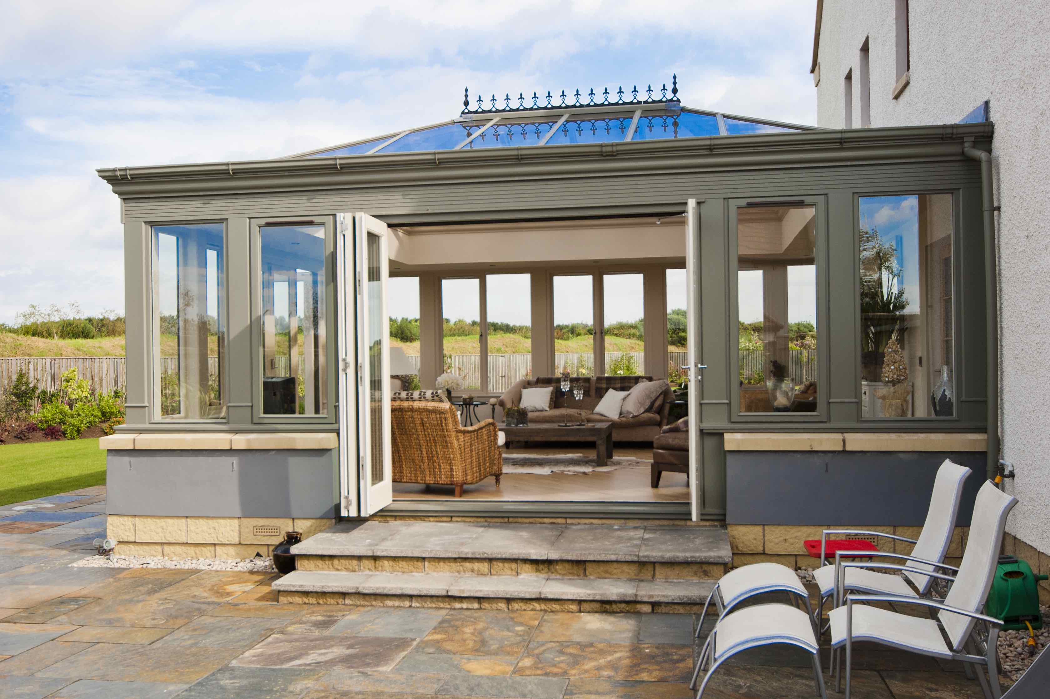 Bespoke Luxury Orangery Designs Scotland by Mozolowski & Murray