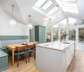 Kitchen Extension, bespoke, Mozolowski & Murray, Neptune Kitchens